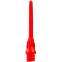 Kings Dart Dartspitzen "Longlife 2BA", lang, Rot, 100 Stück
