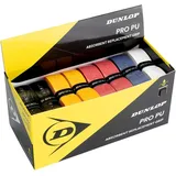 Dunlop Pro PU Squash Ersatzgriff, Multicolour, 24 Stück