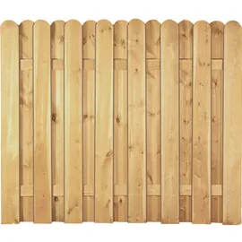 Tetzner & Jentzsch Sichtschutz 180 x 150 cm Braun/Holz