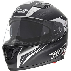 Germot GM 330 Decor Helm, zwart-wit, XL