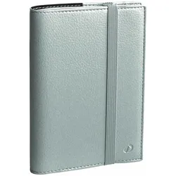 QUO VADIS Terminkalender Time & Life Large 16x24cm silber 2026