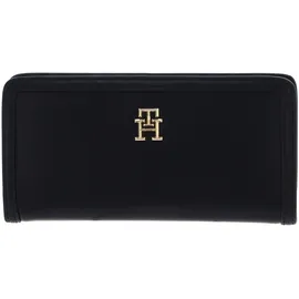 Tommy Hilfiger Monotype Large Slim Geldbörse Damen blau