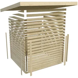 Karibu Mühlensee 3", BxT: 428x351,5 cm terragrau