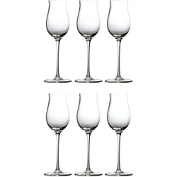STÖLZLE LAUSITZ Serie Q1 Cognacglas mundgeblasen 6 Stück Inhalt 120 ml