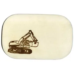 Frühstücksbrett Baumaschine