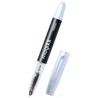 ONLINE USV-Systeme ONLINE® MagiXX Tintenroller schwarz/silber 0,7 mm, Schreibfarbe: blau, 1 St.