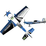 pichler modellbau RC-Flugzeug Extra 330 Münster Energy Combo 2CH Bausatz blau