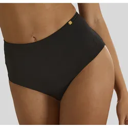 High-Waist-Slip JETTE, Damen, Gr. 40/42, schwarz, Microtouch, Obermaterial: 82% Polyamid, 18% Elasthan, Unterhosen, mit komfortabler, flacher Kantenverarbeitung, sexy Dessous, Reizwäsche