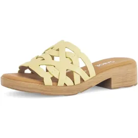 Gabor Pantolette hellgelb 40,