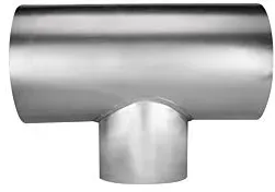 Bertrams Alu T-Stück 14TS200-200 Ø 200 x 200 x 1 mm