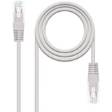 Nanocable 10.20.0105 - Ethernet Netzwerkkabel RJ45, Cat5e UTP AWG24, Grau, 5.0 mts