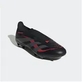 Adidas PREDATOR LEAGUE Laceless FG/MG Fußballschuh SCHWARZ|grau|ROT 48