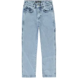5-Pocket-Jeans CARS JEANS "Jeans Hammer", Jungen, Gr. 10 (140), N-Gr, bleached used, Denim/Jeans, Obermaterial: 98% Baumwolle, 2% Elasthan, Abriebeffekte, casual, loose fit normal, Jeans