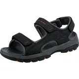 SKECHERS Herren Tresmen-Garo Open Toe Water Sandal, Black Synthetic, 42