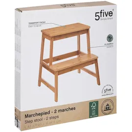 Five 5five - 2 Stufenhocker, Bambus