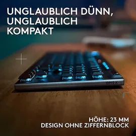 Logitech G915 X LIGHTSPEED TKL, schwarz,
