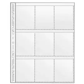 Veloflex Sammelkarten-Hüllen DIN A4 transparent transparent 0,14 mm, 10 St.