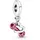Pandora Hantel & Herz Silber 799545C01