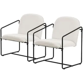 ML-Design Relaxsessel 2er Set Polyester 0 x 0 x 0 cm Beige