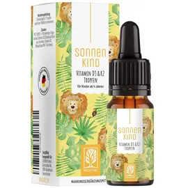NATURTREU Sonnenkind Vitamin D3 & K2 Tropfen 10 ml