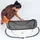 Deryan Pop-up-Reisebett mit Moskitonetz Infant BabyBox - Campingbett - Creme