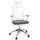 HJH Office Aspen White Pro Netzstoff Grau