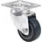 Roadinger Lenkrolle 50mm grau