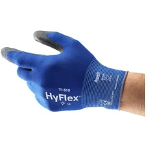 Ansell 11618R070-1P HyFlex Polyurethan Arbeitshandschuh Größe (Handschuhe): 7 EN 21420:2020 1 Paar