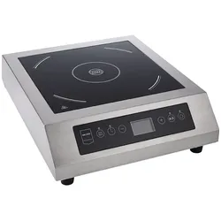 METRO PROFESSIONAL Induktionskochfeld XL GIC3140, Edelstahl, 39 x 49.5 cm, 1 Kochzone