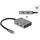 DeLock USB 10 Gbps 4 Port USB Type-C Hub mit USB Type-C Anschluss