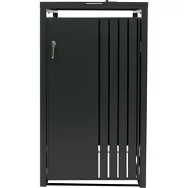 MCW Mülltonnenverkleidung O67 122 x 68 x 84 cm anthrazit
