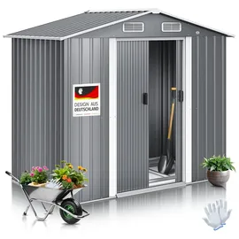 Kesser Gerätehaus 1,31 x 1,31 m Grau