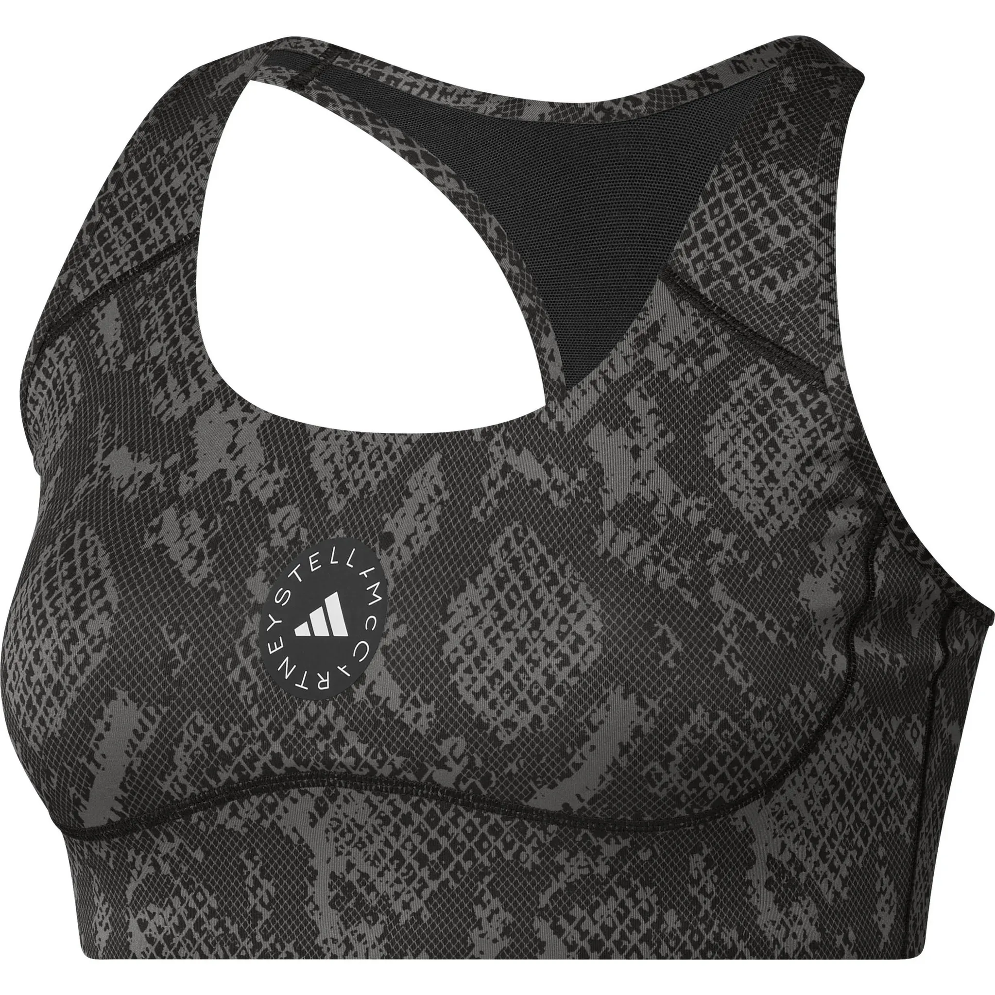 adidas STELLA MCCARTNEY BH Damen in chacoa-black, Größe XS - schwarz