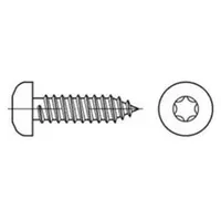 Industrial Quality Supplies Linsenblechschraube ISO 14585 4,8 x 9,5 500 Stück