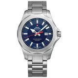 Swiss Military Herren uhr - SMS34073.02 - Silber/Silber