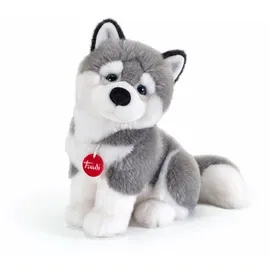 Trudi Husky Marcus Hund Plüschtier Spiel, Weihnachts- und Geburtstagsgeschenk | 18x26x20cm Grosse M | Klassische Plüschhunde | Modell 22272