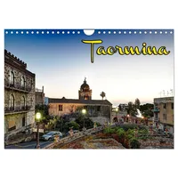 Calvendo Taormina zur blauen Stunde (Wandkalender 2026 DIN A4