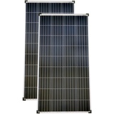 Solarmodule 2 Stück 140 Watt Poly Solarpanel Solarzelle 1300x668x35 91698