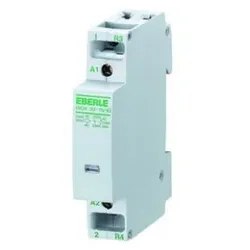 Eberle 049085140000 Installationsschütz brummfrei, AC 230V, 3Schliesser/1Öffner, 24A, M: 52, 5x63x58mm ISCH 24-3 S/1 Ö