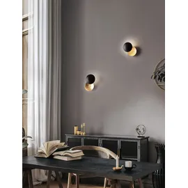 Nova Luce Solei (420 lm) Schwarz/Gold