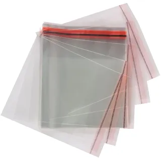 100 St. Schutzhüllen für Doppel CD Jewel Case und 4-Fach CD Box 169 x 138 mm + 64 mm Klappe 40 mμ Folie hochtransparent