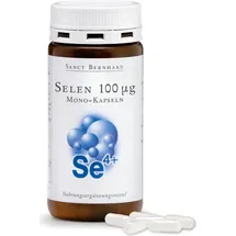 Kräuterhaus Sanct Bernhard Selen 100 µg Mono-Kapseln 180 St.