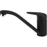 Franken Novara-Plus Festauslauf Küchenarmatur Schwarz