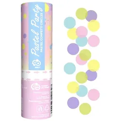 4 Konfettikanonen pastell Party
