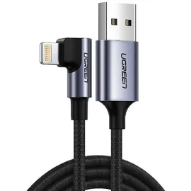 UGREEN USB-Lightning 1 m Schwarz/Grau