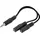 Sandberg Audio-Adapter 3,5mm Klinken-Stecker / 3,5mm Klinken-Buchse (502-16)