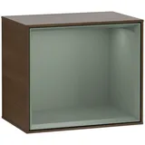 Villeroy & Boch V&B Regalmodul Wandbeleuchtung Finion 41,8x35,6x27cm, Reg Oli. m, wal veneer