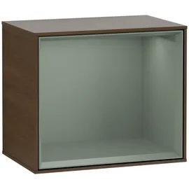 Villeroy & Boch V&B Regalmodul Wandbeleuchtung Finion 41,8x35,6x27cm, Reg Oli. m, wal veneer