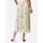 Classic Basics A-Linien-Rock Damen Floral Braun 26