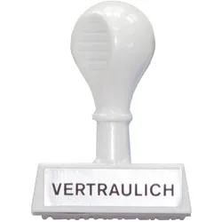 WEDO Textstempel -Vertraulich- Packung mit 6 Stück